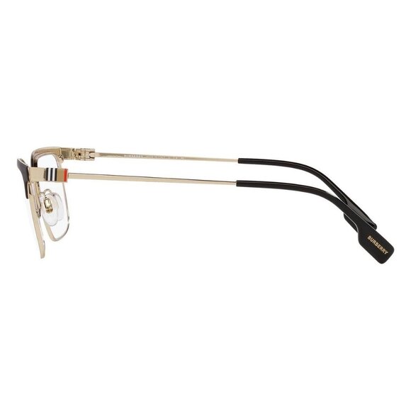 New Authentic  BURBERRY Douglas Black Square BE1375 1109 Glasses Women